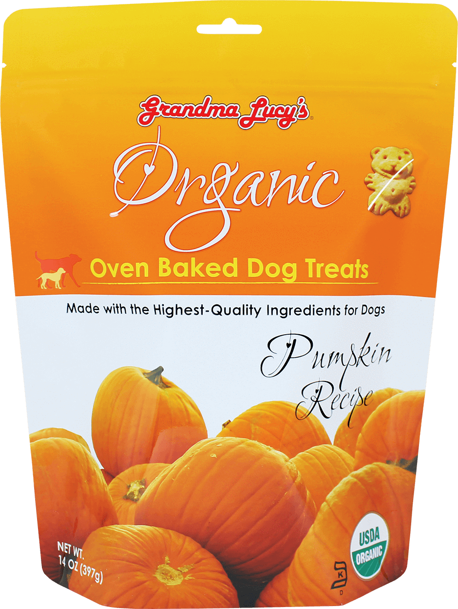 Grandma Lucy's Organic Pumpkin Oven Baked Dog Treats
